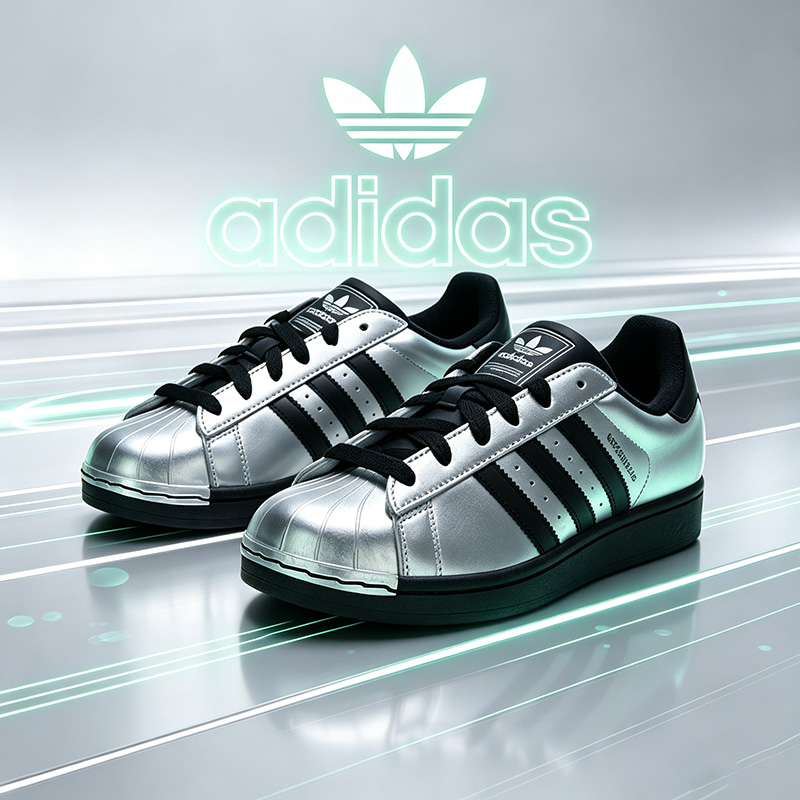 Adidas Shoes Superstar - Chaussures authentiques Adidas Clover pour femmes