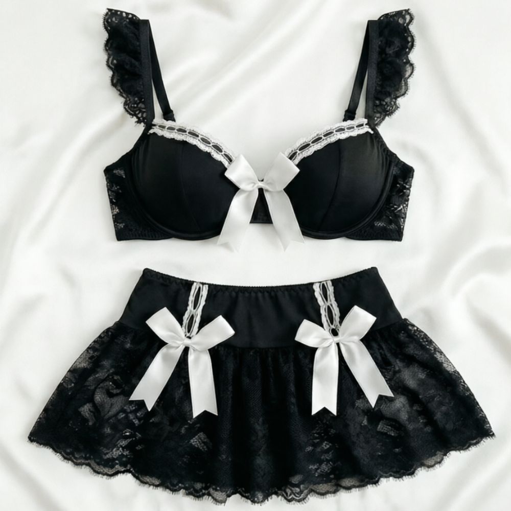 Ensemble de lingerie sexy en d - Sheer Mesh Bra avis et prix